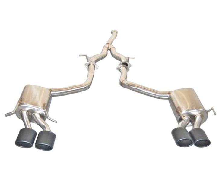 Ligne Déchappement Pour Mercedes W204 C200 07-13 Noir, Auto-onderdelen, Uitlaatsystemen, Verzenden