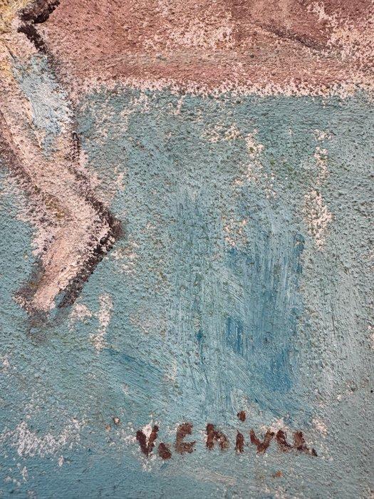 Virgil Chivu (1921-1999) - Dancing Silhouettes (Siluete, Antiek en Kunst, Kunst | Schilderijen | Modern