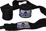PunchR™ Punch Round™ Perfect Stretch Bandages Zwart 260 cm, Vechtsportbescherming, Verzenden