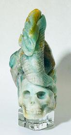 ***GEEN VEILINGLIMIET*** Met de hand gesneden Amazoniet, Antiek en Kunst