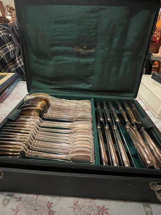 ravinet - ravinet denfer - Bestekset voor 12 personen -, Antiquités & Art, Antiquités | Meubles | Tables