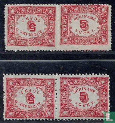 Suriname - Hulpuitgifte - 1909, Postzegels en Munten, Postzegels | Suriname, Postfris, Verzenden