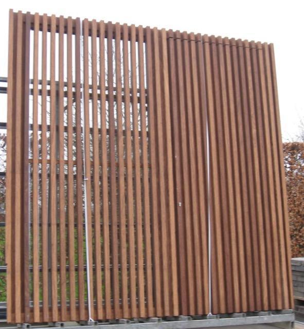 afrormosia houten buitendeur , voordeur , deur  249 x 250, Bricolage & Construction, Fenêtres & Moustiquaires, Enlèvement ou Envoi