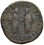 Empire romain. Lucius Verus (161-169 apr. J.-C.). Sestertius, Postzegels en Munten