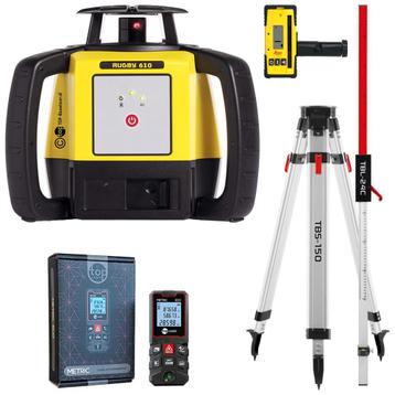 ACTIE! Leica Rugby 610 Bouwlaser met GRATIS afstandsmeter!