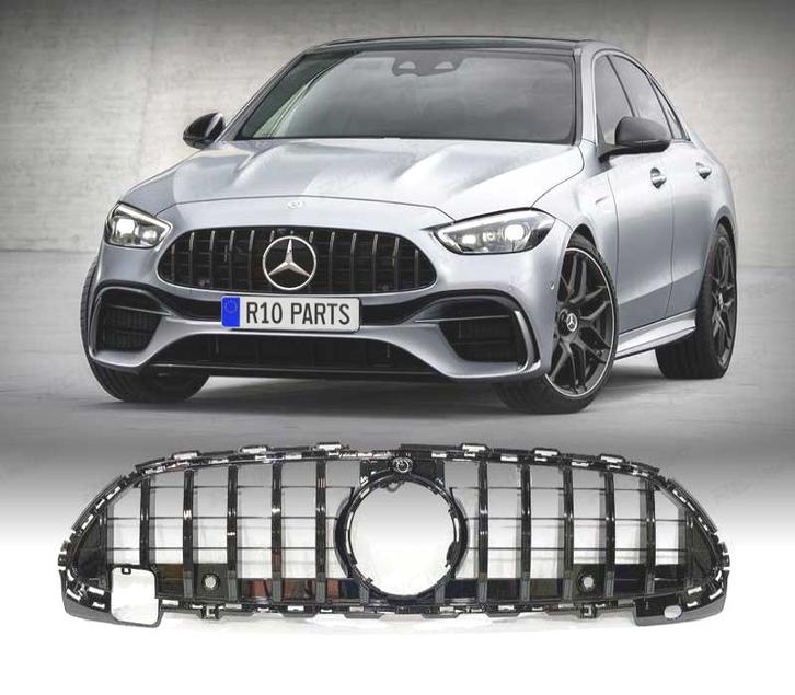 CALANDRE MERCEDES W206 21- LOOK AMG GT NOIR BRILLANT, Auto-onderdelen, Carrosserie, Verzenden