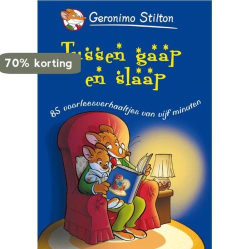 Tussen gaap en slaap 9789085920779 Geronimo Stilton, Boeken, Kinderboeken | Kleuters, Gelezen, Verzenden