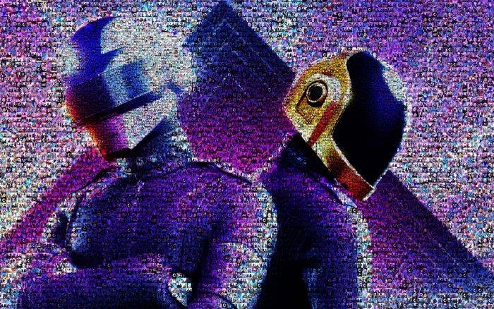 David Law - Daft Punk VI - Format XL - 60x60, Antiek en Kunst, Kunst | Designobjecten