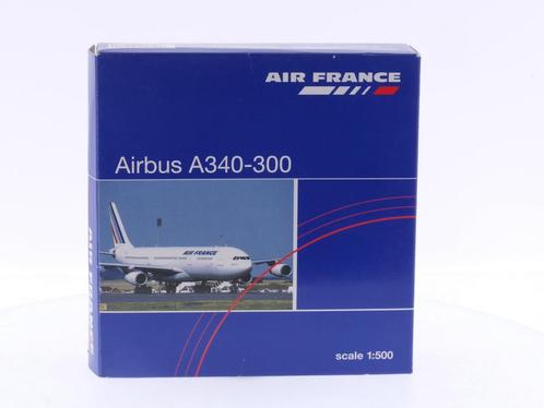 Schaal 1:500 Herpa 504676 Air France - Airbus A340-300  R..., Hobby en Vrije tijd, Modelbouw | Vliegtuigen en Helikopters, Gebruikt