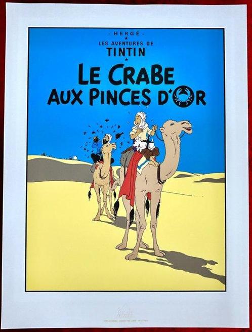 Kuifje Prenten Escale - Le crabe aux pinces dor - 1 Album -, Livres, BD