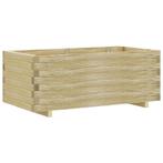 vidaXL Plantenbak verhoogd rechthoekig 100x50x40 cm hout, Verzenden, Nieuw