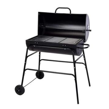 Houtskoolbarbecue cilindervorm – Zwart beschikbaar voor biedingen