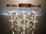 Italian Manifacture - Whiskyglas (7) - Medici gold cognac, Antiek en Kunst