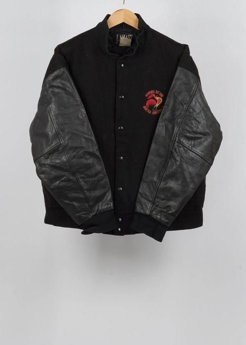 Vintage Lamasz Jacket in Black size M, Kleding | Heren, Jassen | Winter, Ophalen of Verzenden