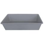 Bac à litière 40x30x 10 cm gris, sans bord - kerbl, Dieren en Toebehoren, Katten-accessoires