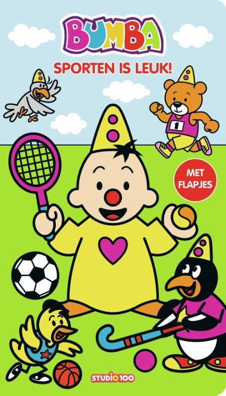Bumba : kartonboek met flapjes (lang) - Sporten is leuk!, Boeken, Kinderboeken | Jeugd | 13 jaar en ouder, Gelezen, Verzenden