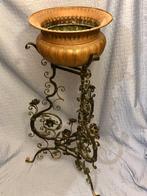 Jardinière - ijzer, smeedijzer, Antiek en Kunst