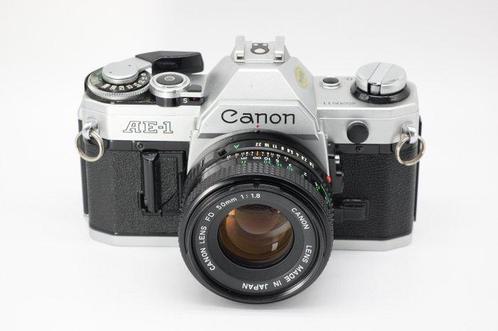 Canon AE-1 + FD 1,8/50mm + 35-70mm | Appareil photo reflex, Audio, Tv en Foto, Fotocamera's Analoog