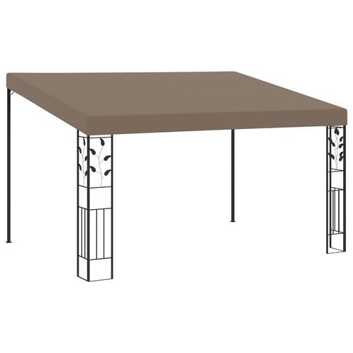vidaXL Wandprieel 4x3x2,5 m taupe, Tuin en Terras, Partytenten, Nieuw, Verzenden