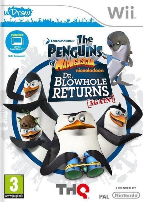 De Pinguins van Madagascar Dr. Blowhole Keert Weer Terug!, Games en Spelcomputers, Games | Nintendo Wii, Zo goed als nieuw, Ophalen of Verzenden