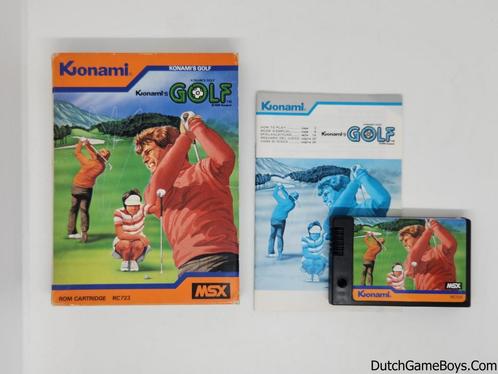 MSX - Konami - Golf, Games en Spelcomputers, Games | Overige, Gebruikt, Verzenden