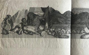 Charles Le Brun (XVII), after - Ercole con Cerbero ed Ercole