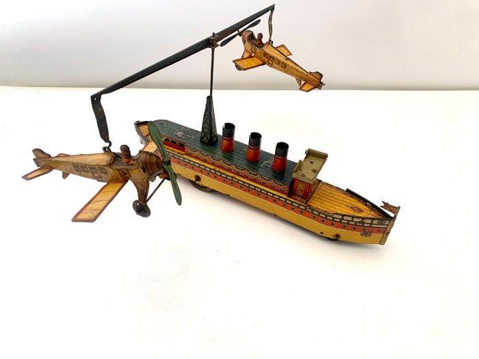 CKO Kellermann - Blikken speelgoed - Ocean Steamer With, Antiek en Kunst, Antiek | Speelgoed