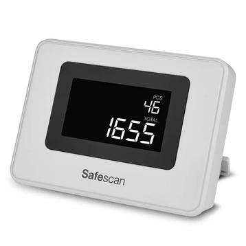 Extern LCD-Display | Safescan Telmachines | 106x18x78(h)mm, Verzenden