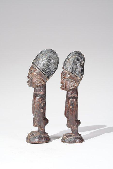 Une sculpture en bois - Ibeji - Nigeria (Sans Prix de, Antiek en Kunst, Kunst | Niet-Westerse kunst
