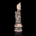 Chinois antique, dynastie Ming Figure de guerrier en poterie