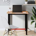 vidaXL Werkbank 80x55x81,5 cm massief beukenhout en metaal, Verzenden, Nieuw