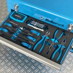 Datona Gereedschapskist drie lades - 2 lades gevuld - blauw, Ophalen of Verzenden, Nieuw