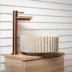 Waskom Loutro Irini Rond 25x25x14 cm Marmer, Doe-het-zelf en Bouw, Ophalen of Verzenden, Nieuw, Overige typen