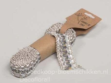 Jute band Macrame Beigegrey Naturel 200 cm, Hobby en Vrije tijd, Knutselen, Nieuw