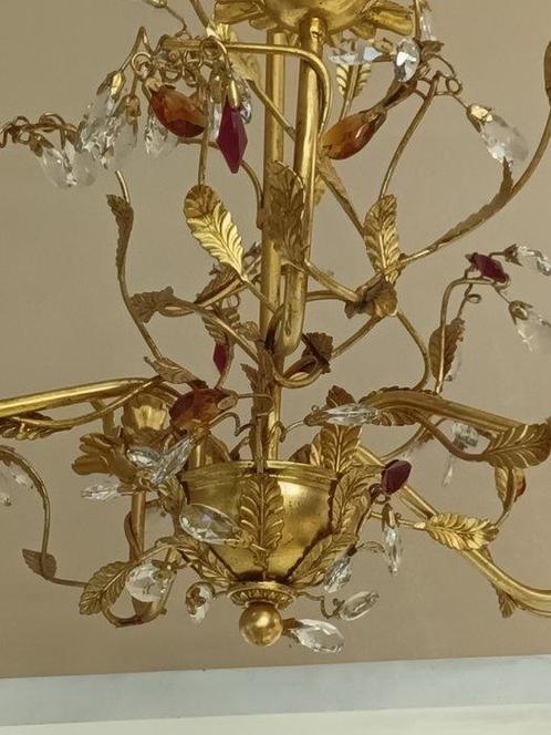 2Effe Figlioli - Kroonluchter - Smeedijzer, Antiek en Kunst, Antiek | Verlichting