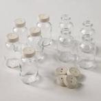 Medicijnflesjes gedopt 6x3 cm 20 ml 10 stuks, Huis en Inrichting, Nieuw