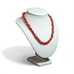 Koraal - Zilver - Halsketting