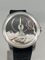Lucky Harvey - 925 Silver Rabbit Automaton moon butterfly, Nieuw