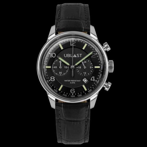 Ublast - Elegant Chronograph - Zonder Minimumprijs - REF., Handtassen en Accessoires, Horloges | Heren