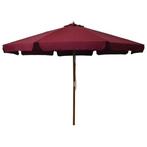 Bordeaux Parasol 330cm | OP = OP | Slimme Koop, Tuin en Terras, Verzenden, Nieuw, 3 tot 4 meter, Stokparasol