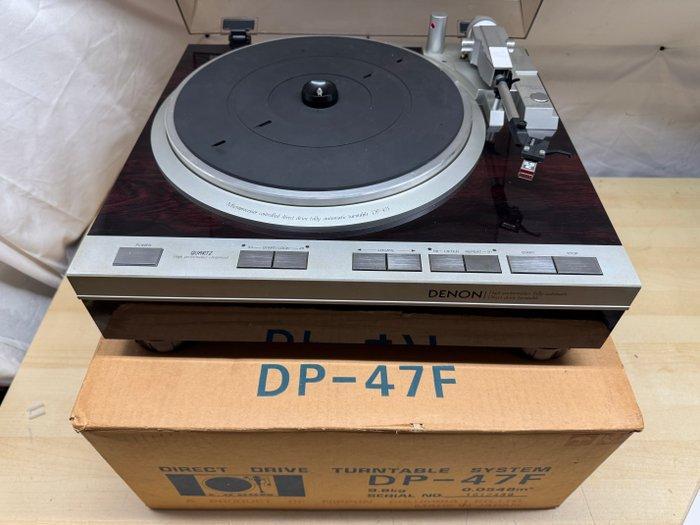 Denon - DP-47F + DL-80MC element + Originele Doos + Brochure, TV, Hi-fi & Vidéo, Radios