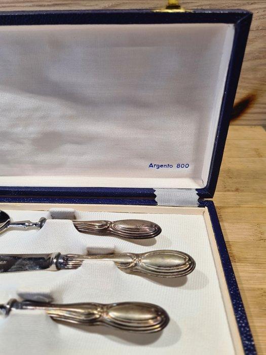 Bestekset - .800 zilver, Antiek en Kunst, Antiek | Zilver en Goud