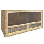 vidaXL Terrarium 60x30x30 cm bewerkt hout, Verzenden, Nieuw