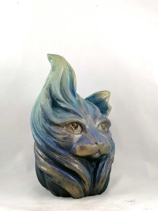 Vanessa Bonino - Dreaming cat, Antiquités & Art, Art | Objets design