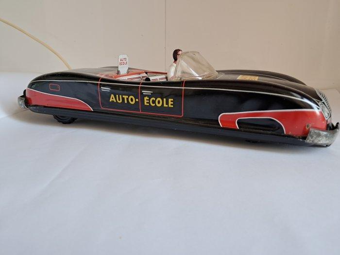 Joustra - Voiture jouet en étain - Citroën DS 19 Auto École, Antiek en Kunst, Antiek | Speelgoed