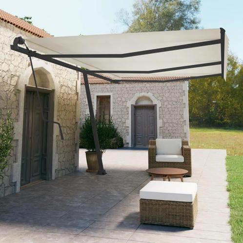 vidaXL Luifelpaalset 600x245 cm ijzer antracietkleurig, Tuin en Terras, Zonneschermen, Nieuw, Verzenden