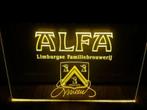 Alfa neon bord lamp LED cafe verlichting reclame lichtbak, Verzenden