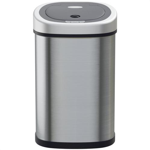 Avalo Prullenbak met Sensor 50L - RVS Zilver - Soft Close, Huis en Inrichting, Woonaccessoires | Prullenbakken, Verzenden