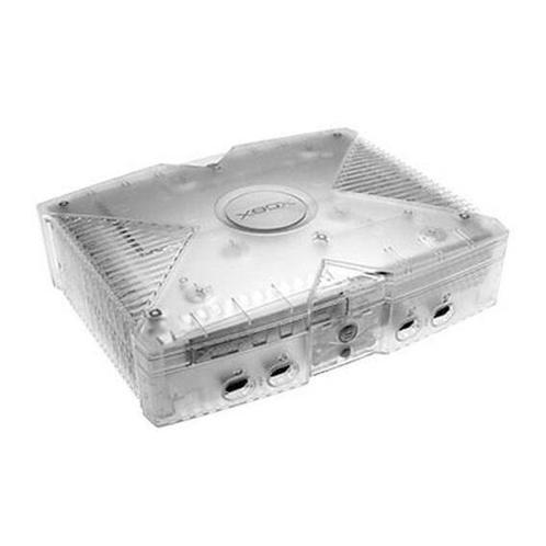 Xbox Classic Crystal (Xbox Original Spelcomputers), Games en Spelcomputers, Spelcomputers | Xbox Original, Zo goed als nieuw, Ophalen of Verzenden