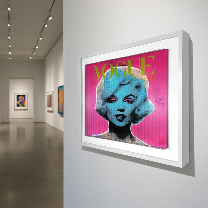 Poplea - Cinétique 3 en 1 MARYLIN IN MOTION (2000), Antiek en Kunst, Kunst | Schilderijen | Modern